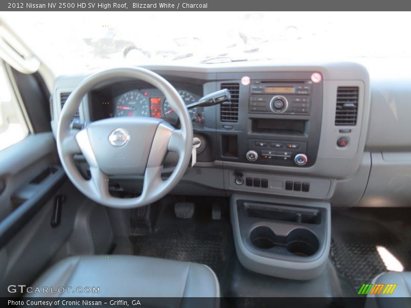 Blizzard White / Charcoal 2012 Nissan NV 2500 HD SV High Roof