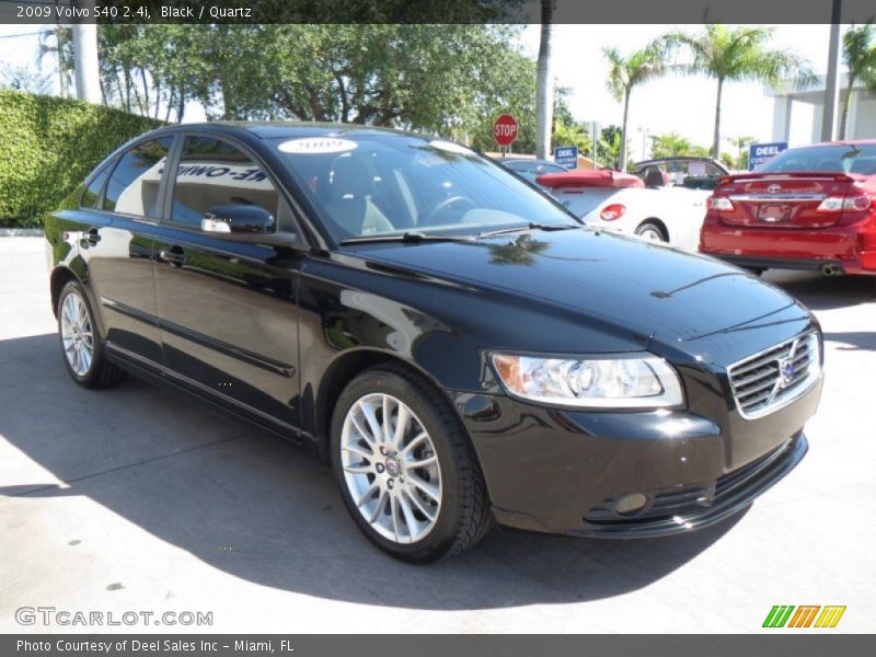 Black / Quartz 2009 Volvo S40 2.4i