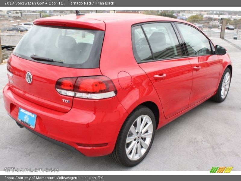 Tornado Red / Titan Black 2013 Volkswagen Golf 4 Door TDI