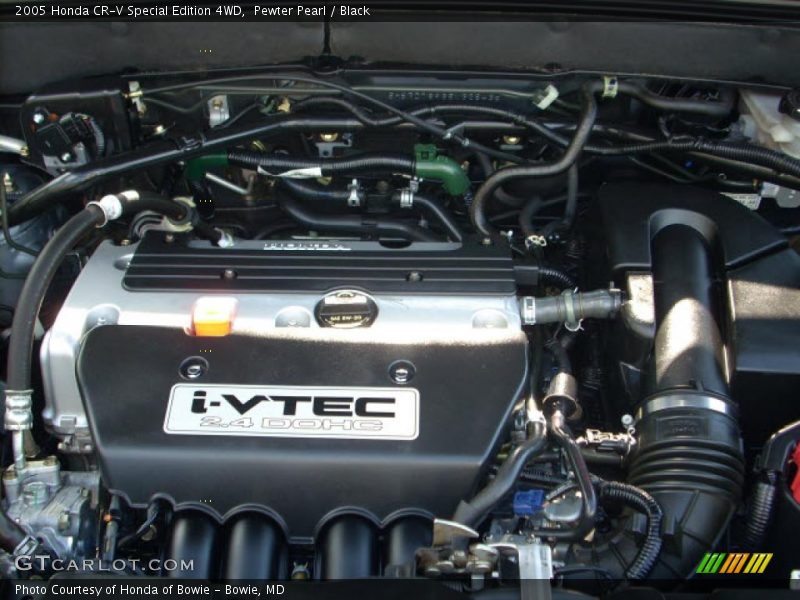 Pewter Pearl / Black 2005 Honda CR-V Special Edition 4WD