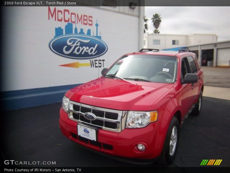 Torch Red / Stone 2009 Ford Escape XLT