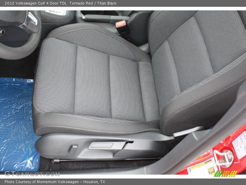 Tornado Red / Titan Black 2013 Volkswagen Golf 4 Door TDI