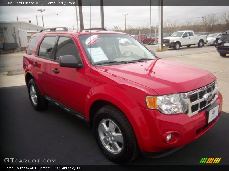 Torch Red / Stone 2009 Ford Escape XLT