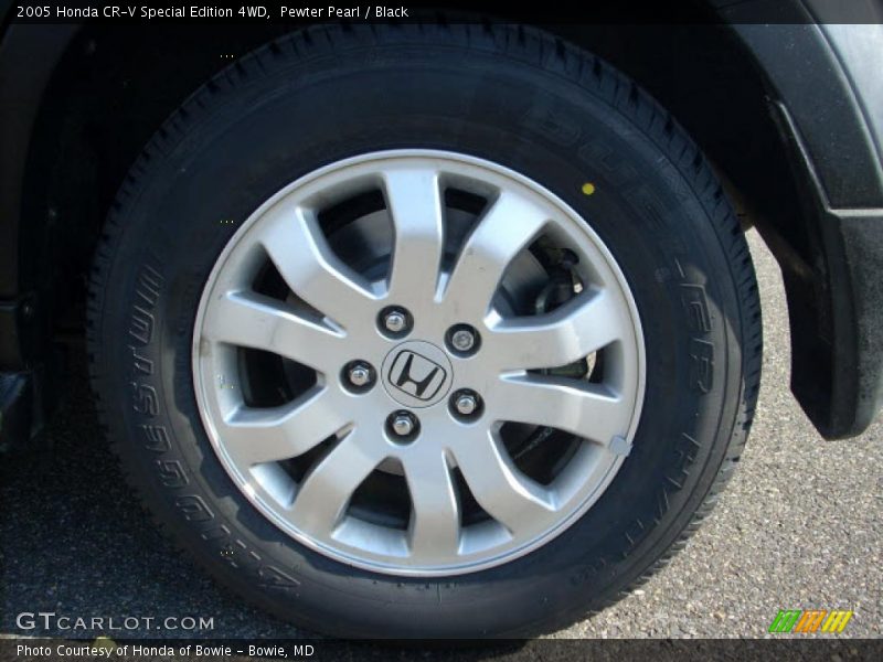 Pewter Pearl / Black 2005 Honda CR-V Special Edition 4WD