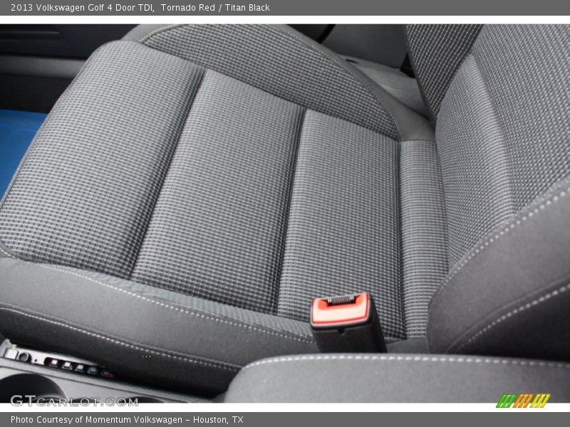 Tornado Red / Titan Black 2013 Volkswagen Golf 4 Door TDI