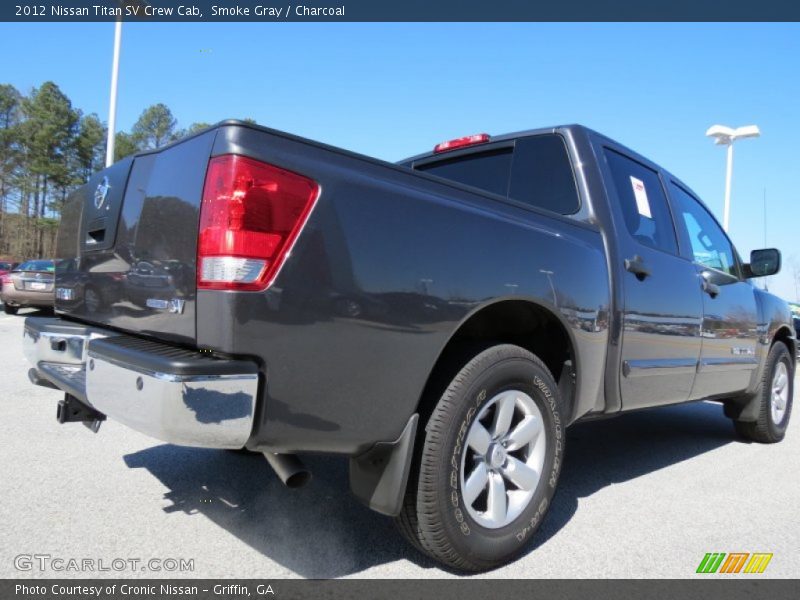 Smoke Gray / Charcoal 2012 Nissan Titan SV Crew Cab