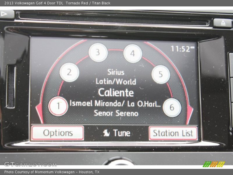 Tornado Red / Titan Black 2013 Volkswagen Golf 4 Door TDI