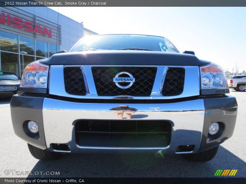 Smoke Gray / Charcoal 2012 Nissan Titan SV Crew Cab