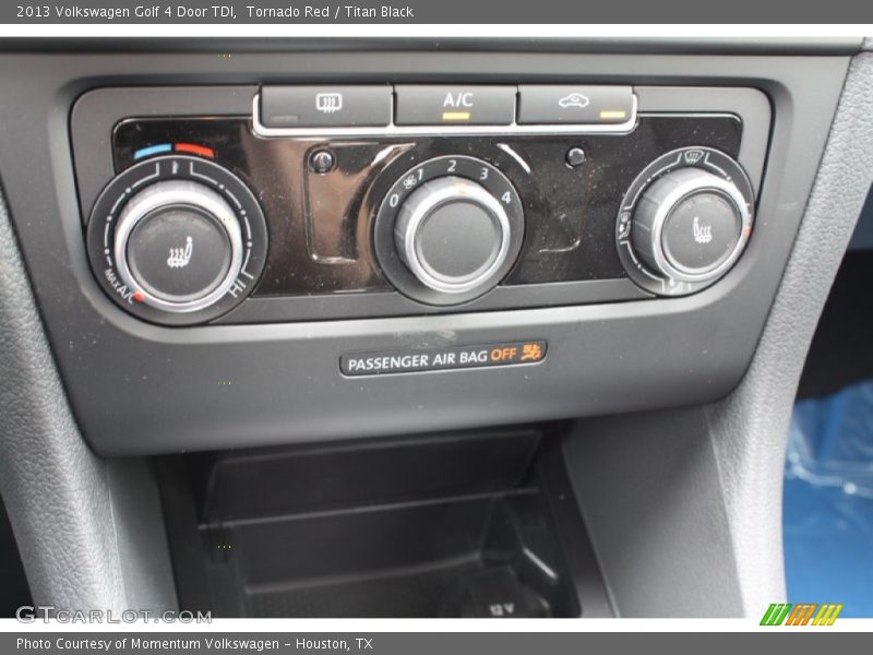 Tornado Red / Titan Black 2013 Volkswagen Golf 4 Door TDI