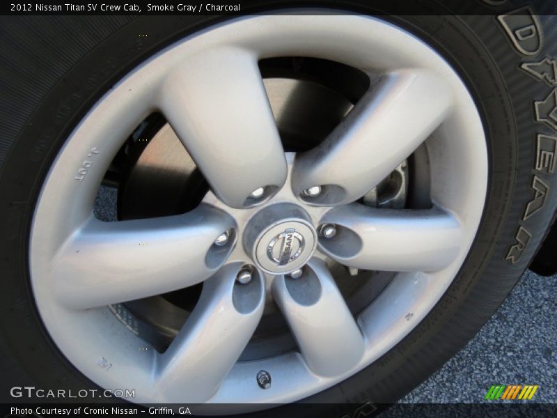 Smoke Gray / Charcoal 2012 Nissan Titan SV Crew Cab