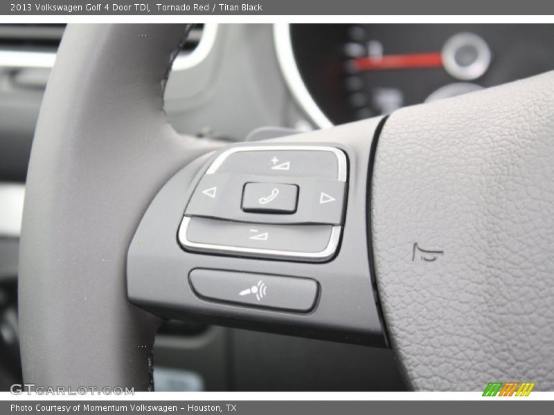 Tornado Red / Titan Black 2013 Volkswagen Golf 4 Door TDI