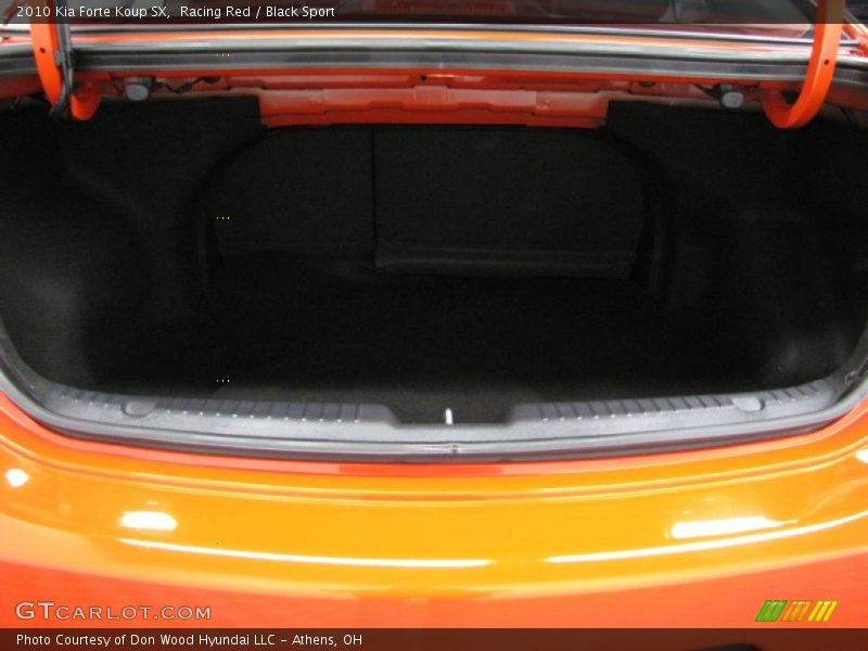 Racing Red / Black Sport 2010 Kia Forte Koup SX