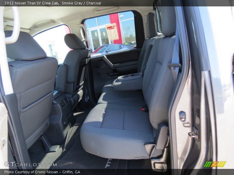 Smoke Gray / Charcoal 2012 Nissan Titan SV Crew Cab