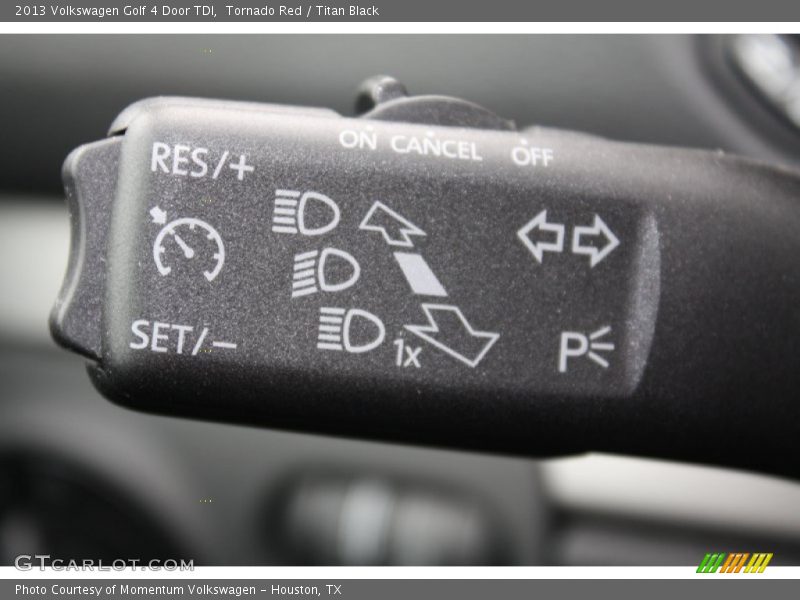 Tornado Red / Titan Black 2013 Volkswagen Golf 4 Door TDI