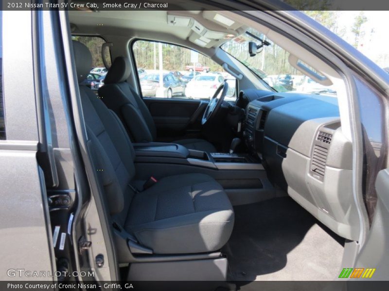 Smoke Gray / Charcoal 2012 Nissan Titan SV Crew Cab