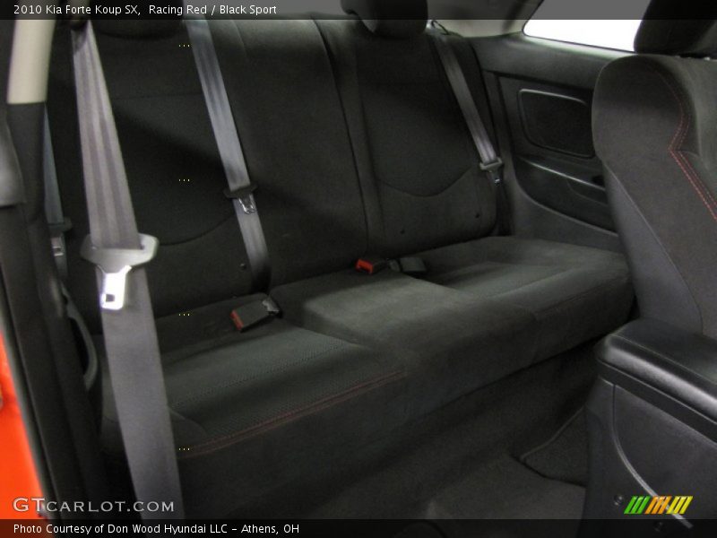 Racing Red / Black Sport 2010 Kia Forte Koup SX