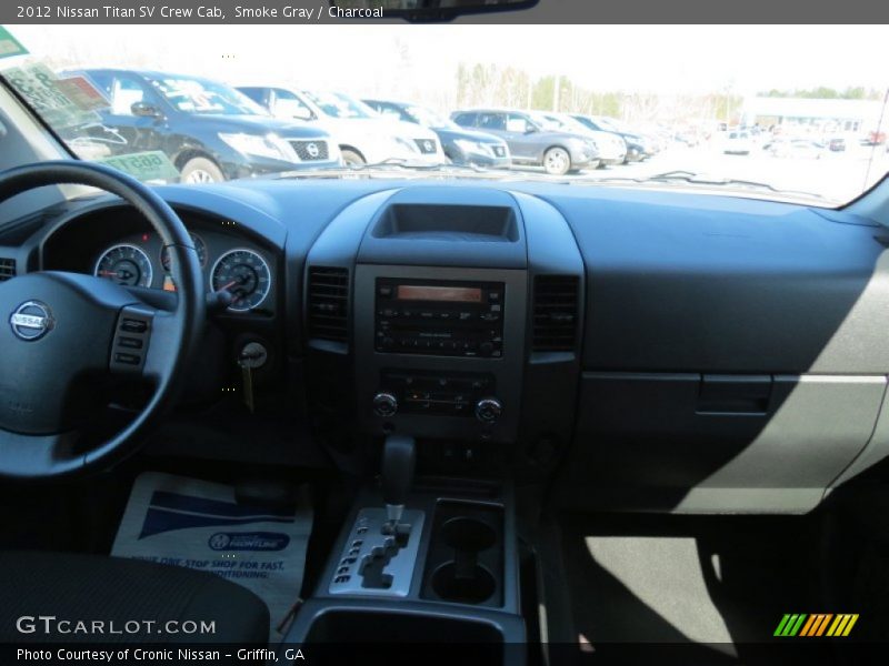 Smoke Gray / Charcoal 2012 Nissan Titan SV Crew Cab