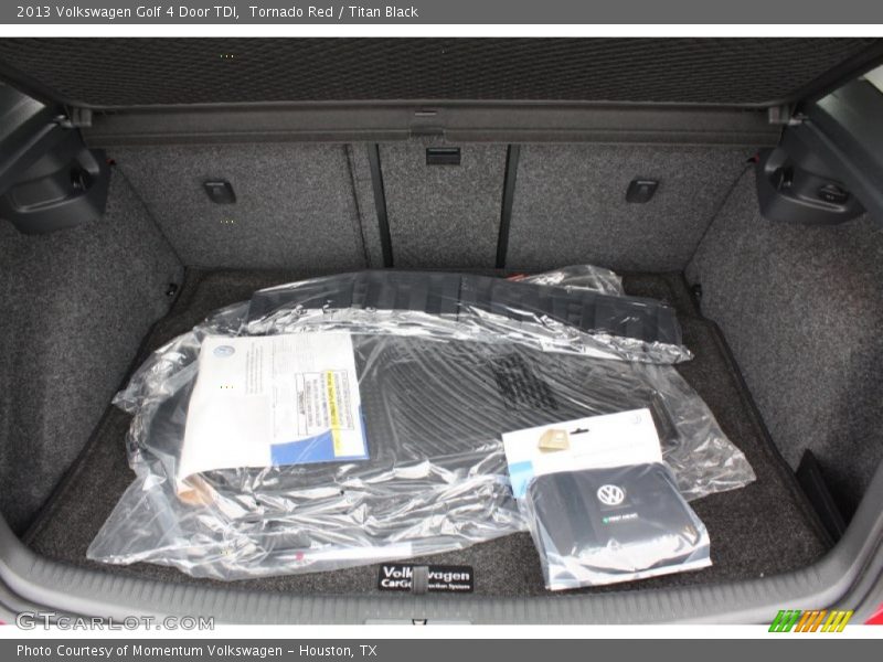 Tornado Red / Titan Black 2013 Volkswagen Golf 4 Door TDI