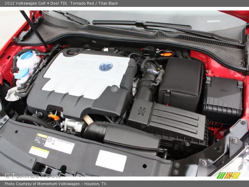 Tornado Red / Titan Black 2013 Volkswagen Golf 4 Door TDI