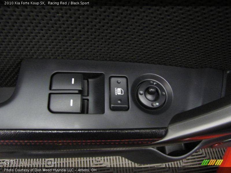 Racing Red / Black Sport 2010 Kia Forte Koup SX