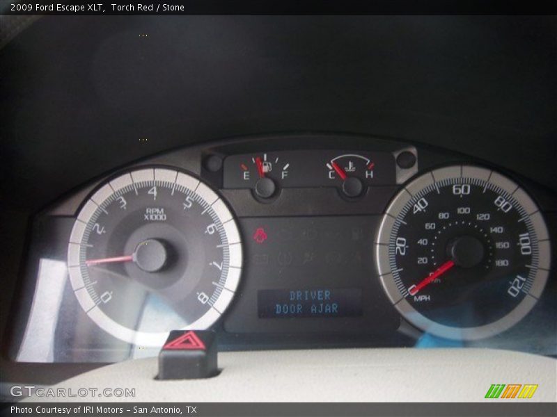 Torch Red / Stone 2009 Ford Escape XLT