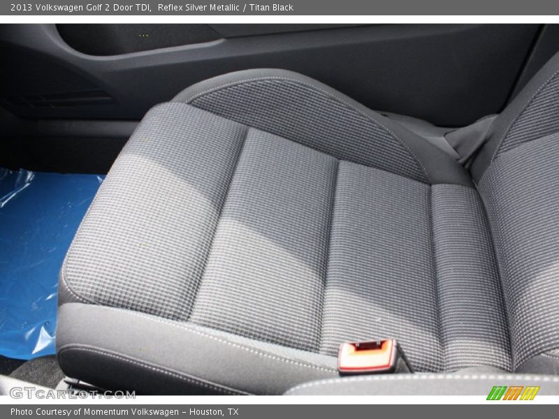 Reflex Silver Metallic / Titan Black 2013 Volkswagen Golf 2 Door TDI