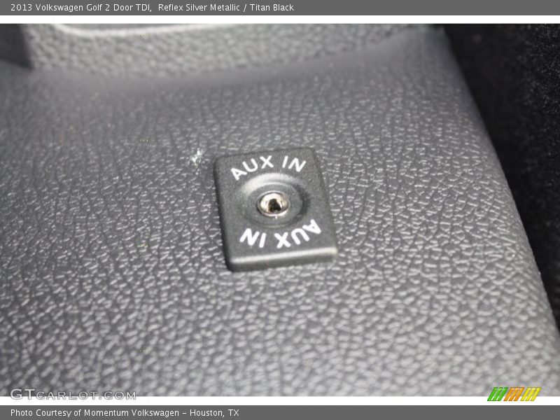 Reflex Silver Metallic / Titan Black 2013 Volkswagen Golf 2 Door TDI