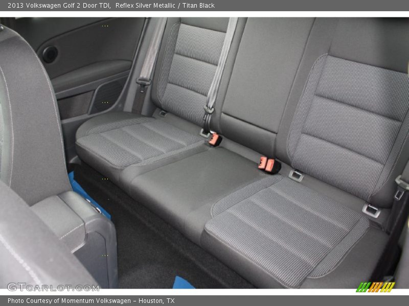 Reflex Silver Metallic / Titan Black 2013 Volkswagen Golf 2 Door TDI