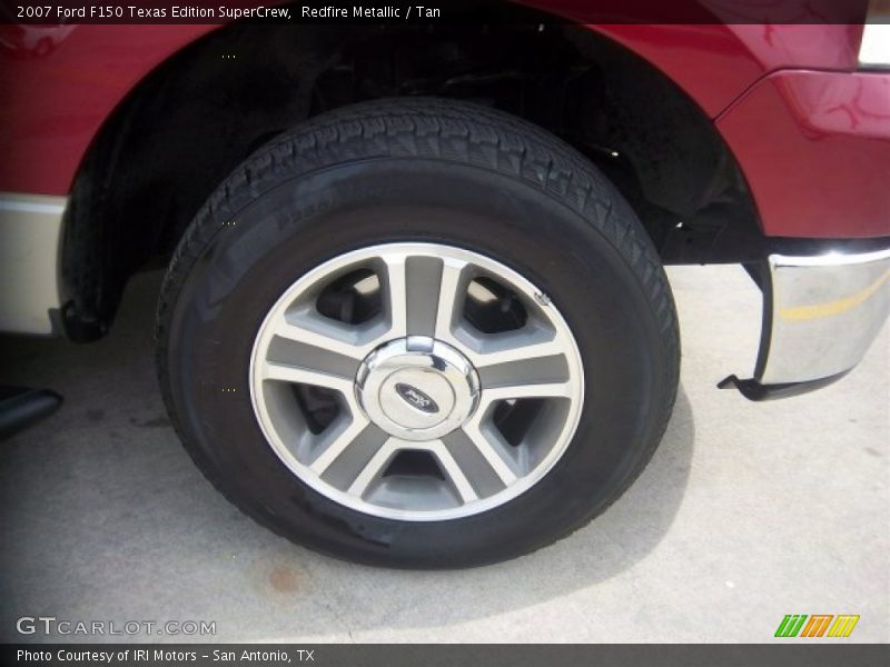 Redfire Metallic / Tan 2007 Ford F150 Texas Edition SuperCrew