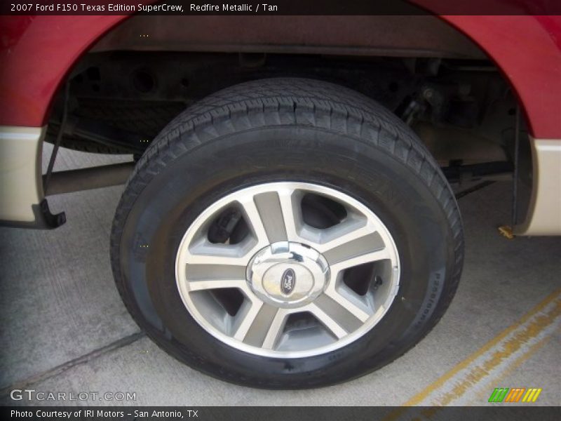 Redfire Metallic / Tan 2007 Ford F150 Texas Edition SuperCrew