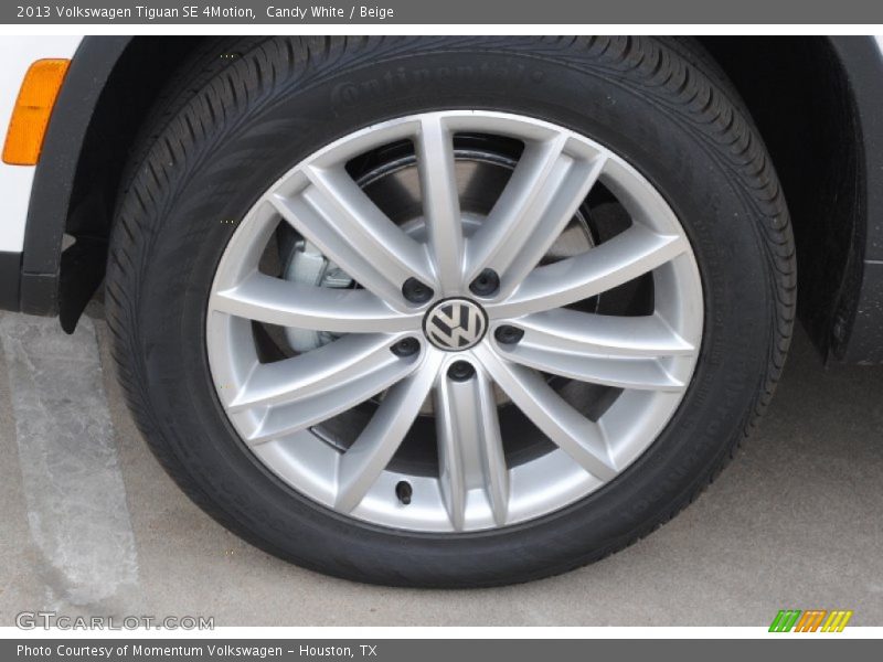  2013 Tiguan SE 4Motion Wheel