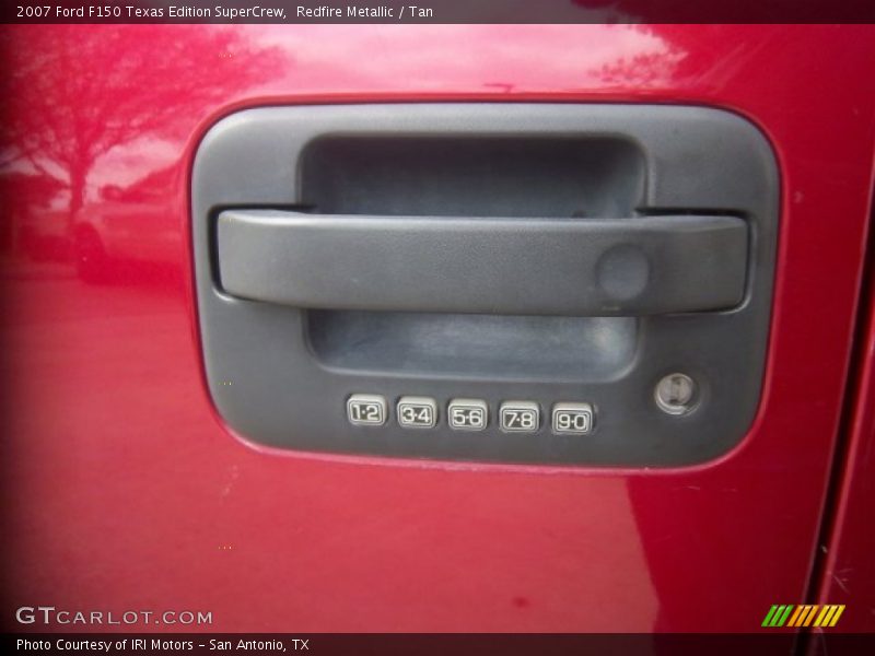 Redfire Metallic / Tan 2007 Ford F150 Texas Edition SuperCrew