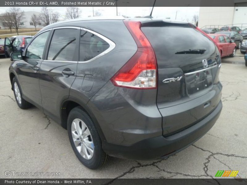 Polished Metal Metallic / Gray 2013 Honda CR-V EX-L AWD