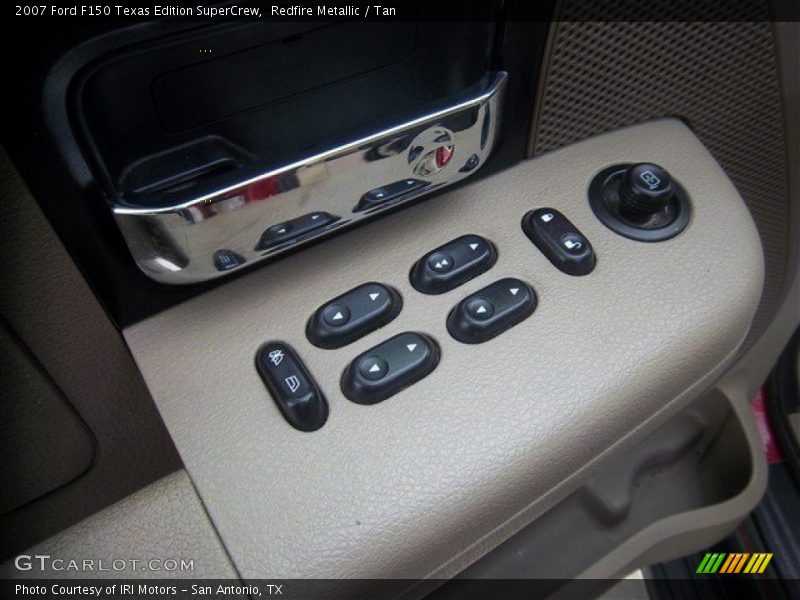 Redfire Metallic / Tan 2007 Ford F150 Texas Edition SuperCrew