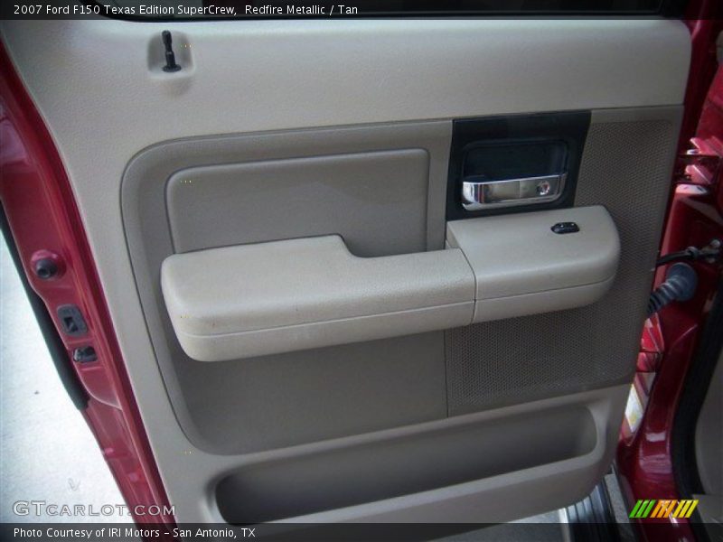 Redfire Metallic / Tan 2007 Ford F150 Texas Edition SuperCrew