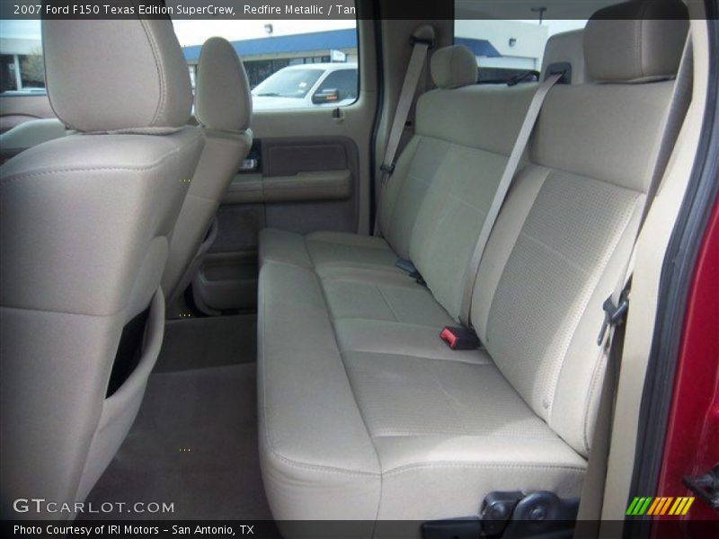 Redfire Metallic / Tan 2007 Ford F150 Texas Edition SuperCrew