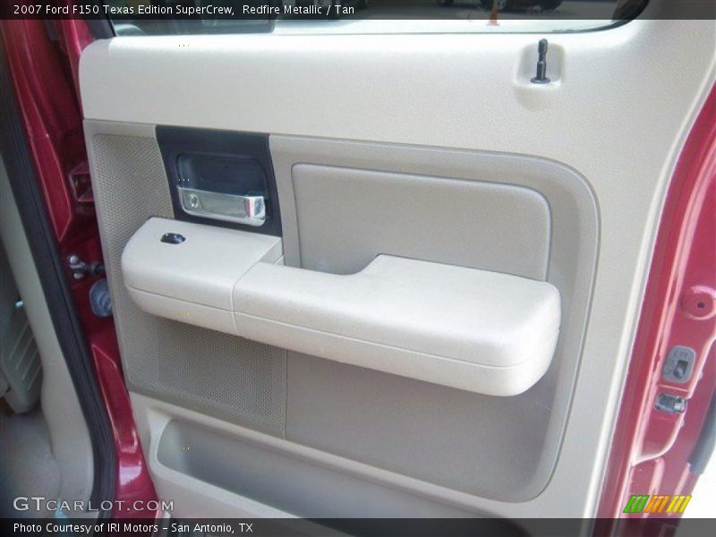 Redfire Metallic / Tan 2007 Ford F150 Texas Edition SuperCrew