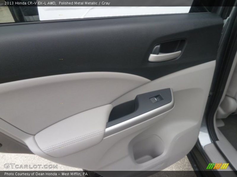 Polished Metal Metallic / Gray 2013 Honda CR-V EX-L AWD