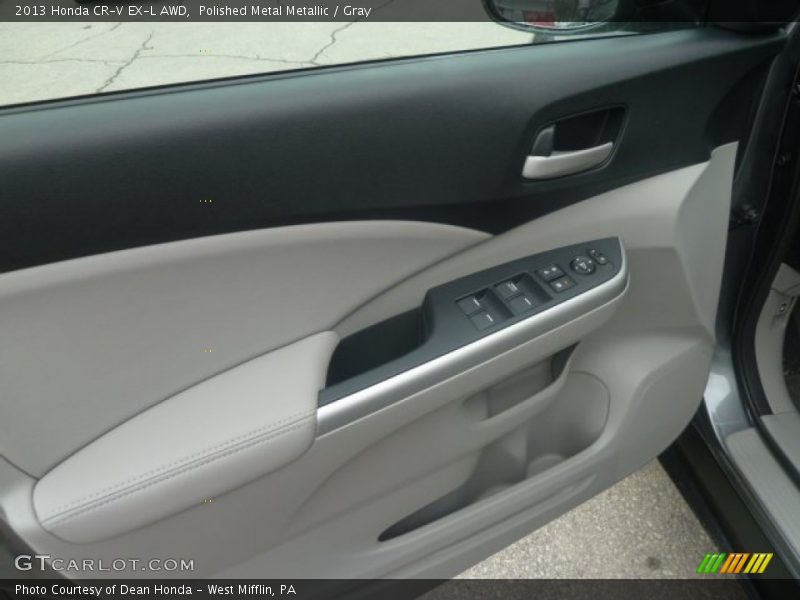 Polished Metal Metallic / Gray 2013 Honda CR-V EX-L AWD