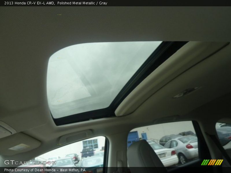 Polished Metal Metallic / Gray 2013 Honda CR-V EX-L AWD