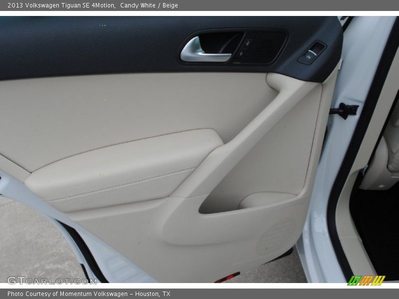 Candy White / Beige 2013 Volkswagen Tiguan SE 4Motion