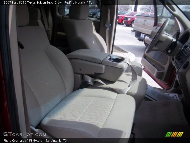Redfire Metallic / Tan 2007 Ford F150 Texas Edition SuperCrew