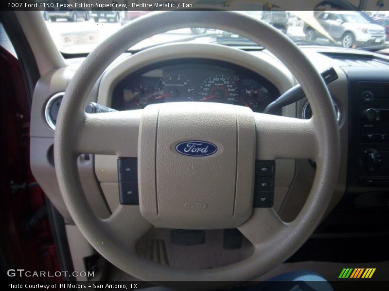 Redfire Metallic / Tan 2007 Ford F150 Texas Edition SuperCrew