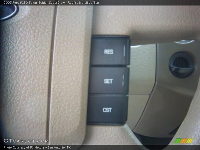 Redfire Metallic / Tan 2007 Ford F150 Texas Edition SuperCrew