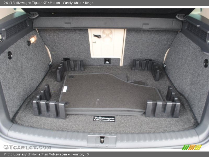  2013 Tiguan SE 4Motion Trunk