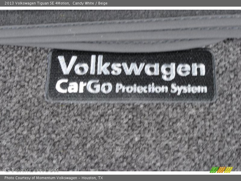 Candy White / Beige 2013 Volkswagen Tiguan SE 4Motion