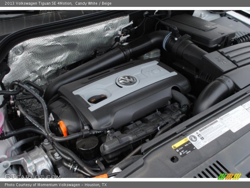  2013 Tiguan SE 4Motion Engine - 2.0 Liter FSI Turbocharged DOHC 16-Valve VVT 4 Cylinder