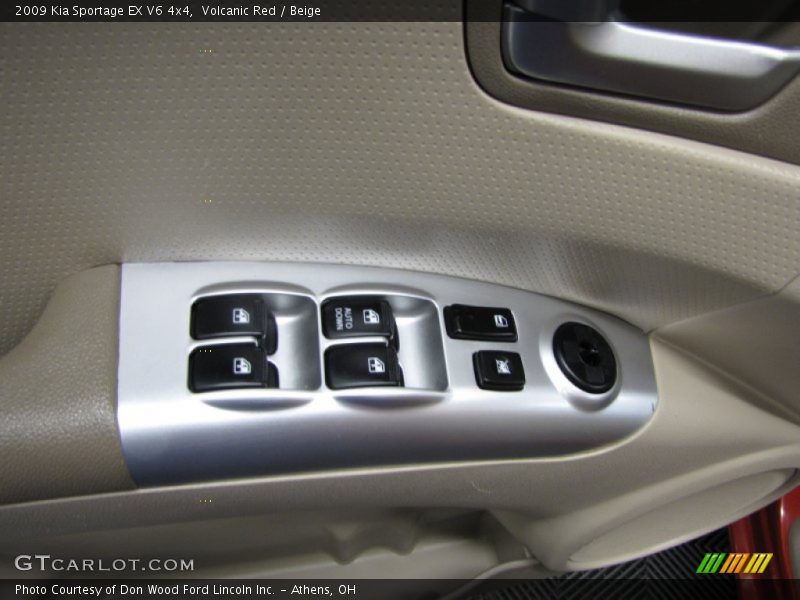 Controls of 2009 Sportage EX V6 4x4