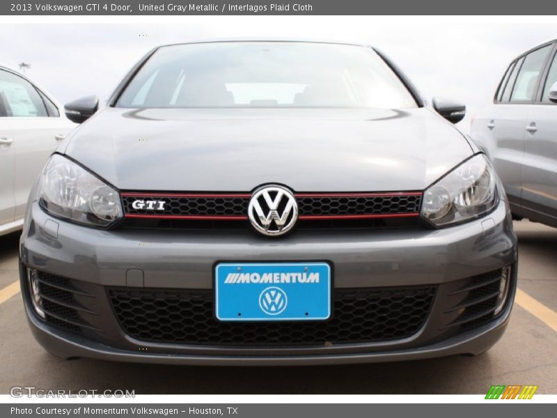 United Gray Metallic / Interlagos Plaid Cloth 2013 Volkswagen GTI 4 Door