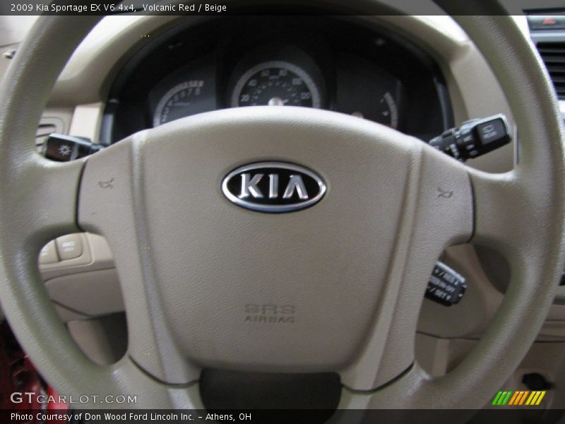  2009 Sportage EX V6 4x4 Steering Wheel